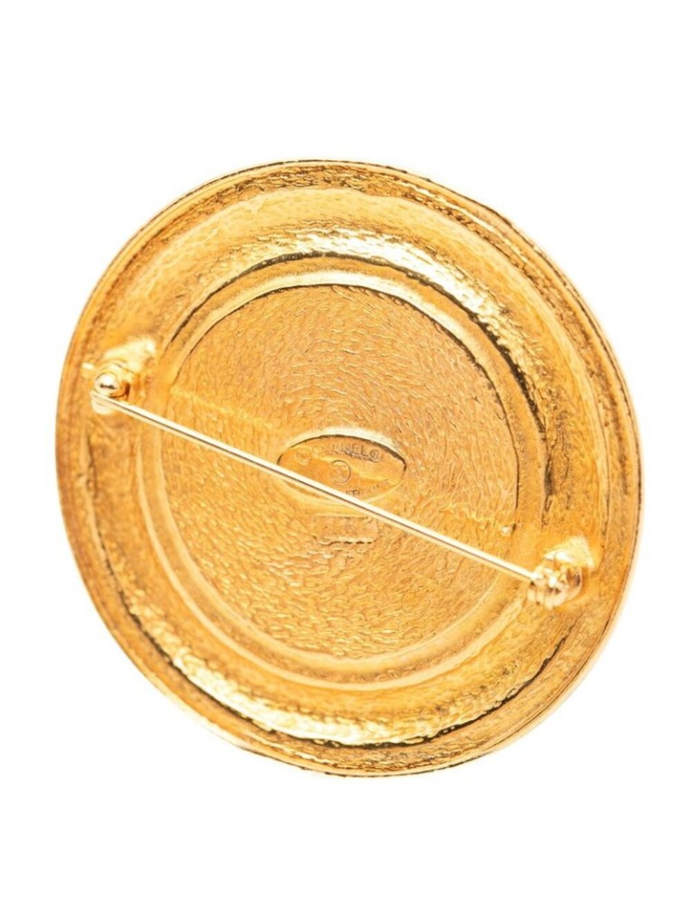 Chanel 31 Rue Cambon Vintage Brooch Gold Plated - Picture 3 of 4